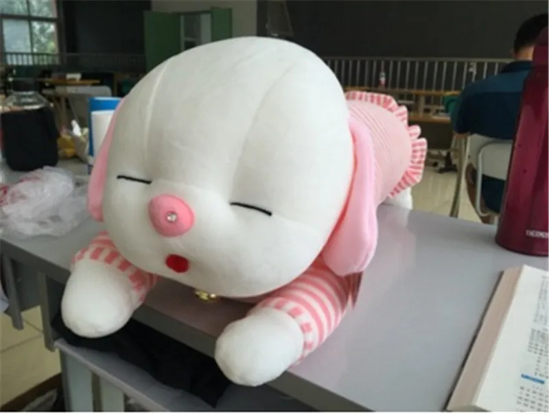 Big Soft Animals Dogs Pillow Doll Stuffed Pop Anime Dog Puppy Toys Pink Brown 120cm 47inch (10)