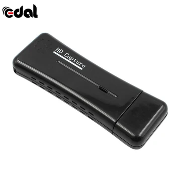 

EDAL New USB 2.0 Easycap Video Audio Capture Card Adapter DVD Converter Composite Audio To Easy Cap Video Adapter