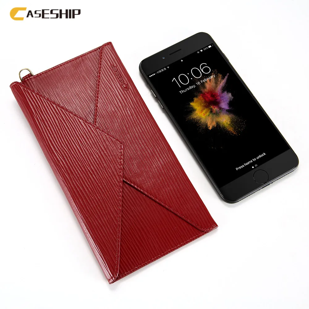 imágenes para CASESHIP Caja Del Cuero Genuino Para el iphone 6 6 S 7 Plus 5S SÍ tirón de la Carpeta Funda Para El Samsung S5 S6 S7 Sobre Bolsa Casos bolsa imágenes para CASESHIP Caja Del Cuero Genuino Para el iphone 6 6 S 7 Plus 5S SÍ tirón de la Carpeta Funda Para El Samsung S5 S6 S7 Sobre Bolsa Casos bolsa