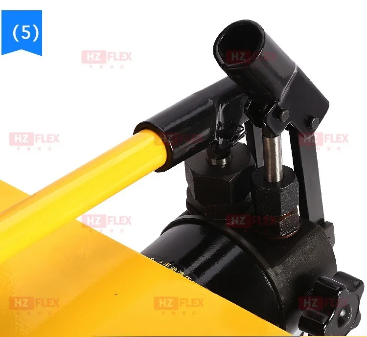 Hydraulic pipe bending machine 7
