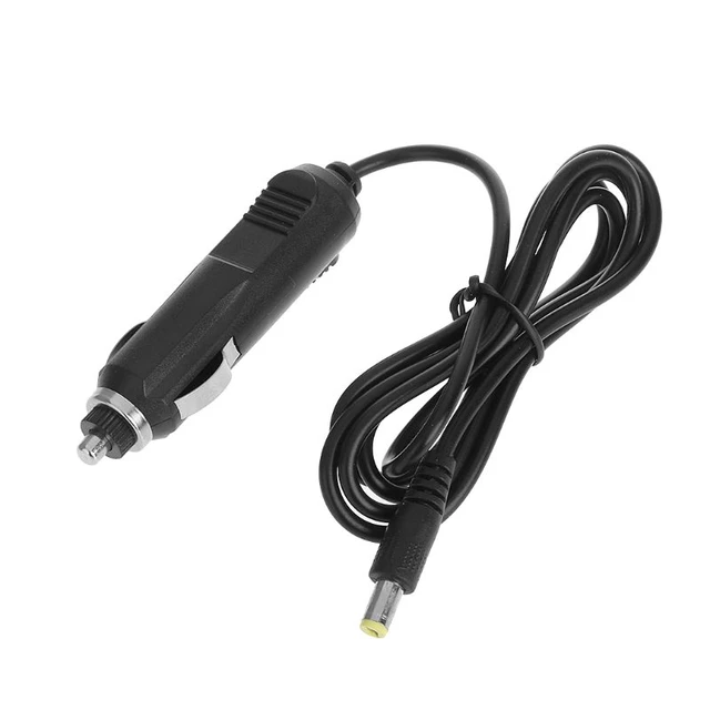 12V DC Chargeur de voiture Alimentation automatique Câble 18AWG DC 5.5mm x  2.5mm pour allume-cigare de voiture Prise mâle Câble allume-cigare pour  Réfrigérateur de voiture etc(0,5 M)