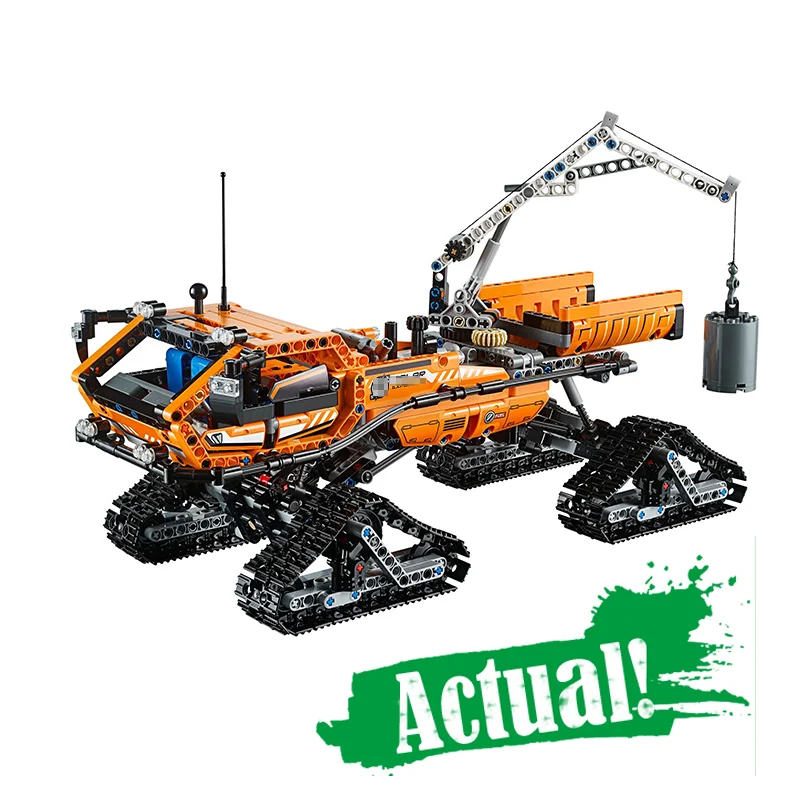 

LEPIN 20012 Polar Adventure Vehicle building blocks bricks toys for children Genuine Technic model 913pcs clone 42038