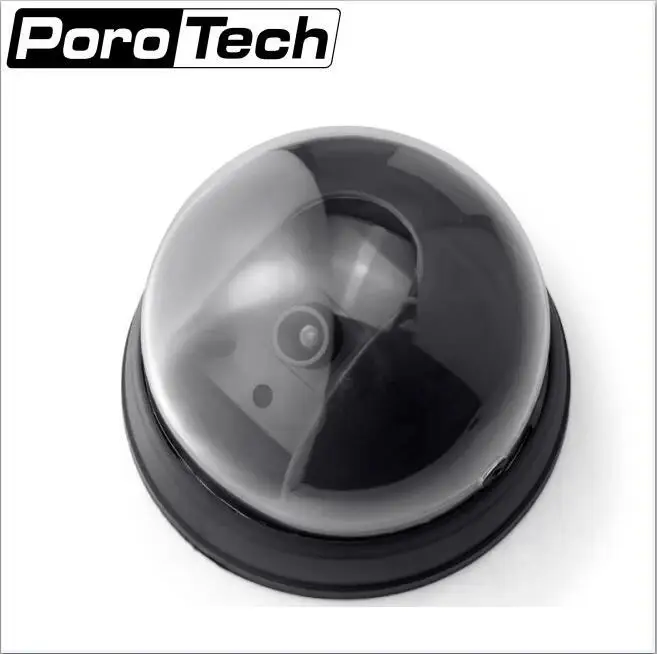 Wireless 2PCS/LOT Fake Camera battery power security Dome Dummy camera With Flash LED waterproof Outdoor Fake CCTV Camera
