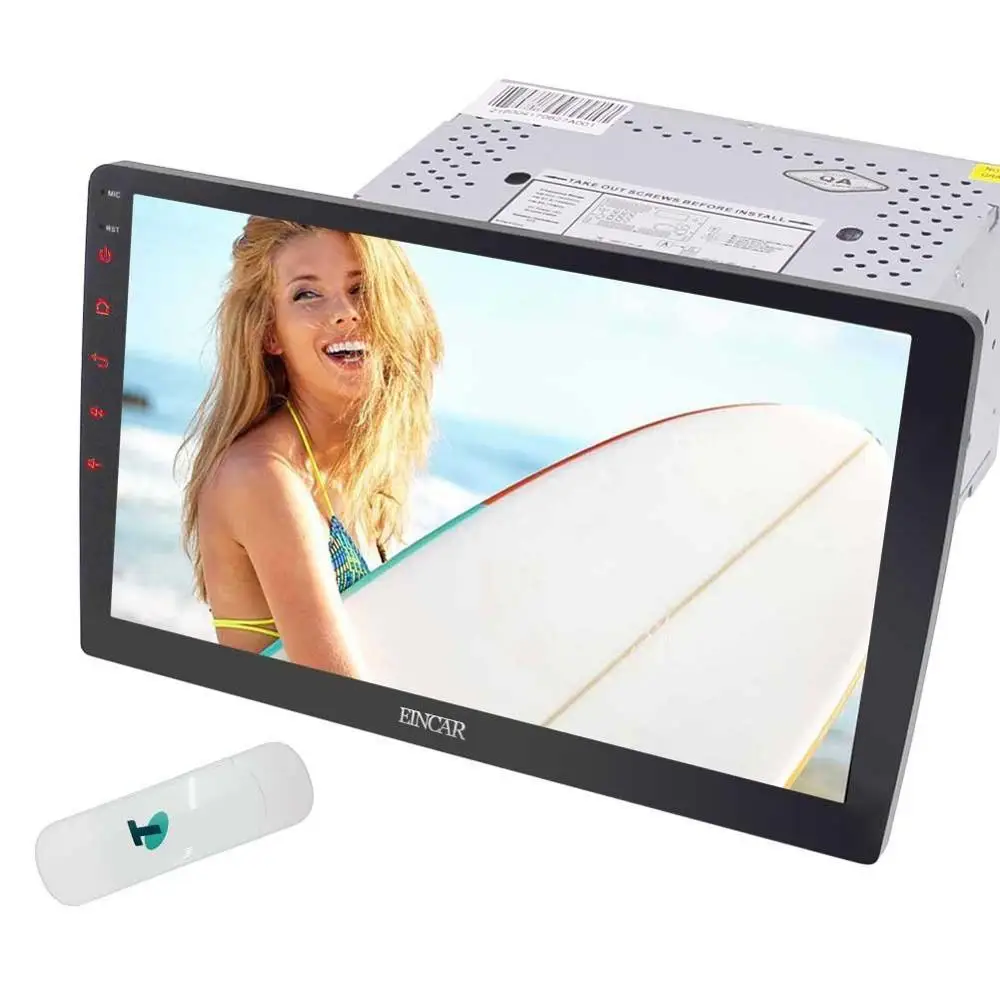 Android6.0 стерео 10.1 ''двойной din GPS навигации Радио нет dvd плеер Поддержка