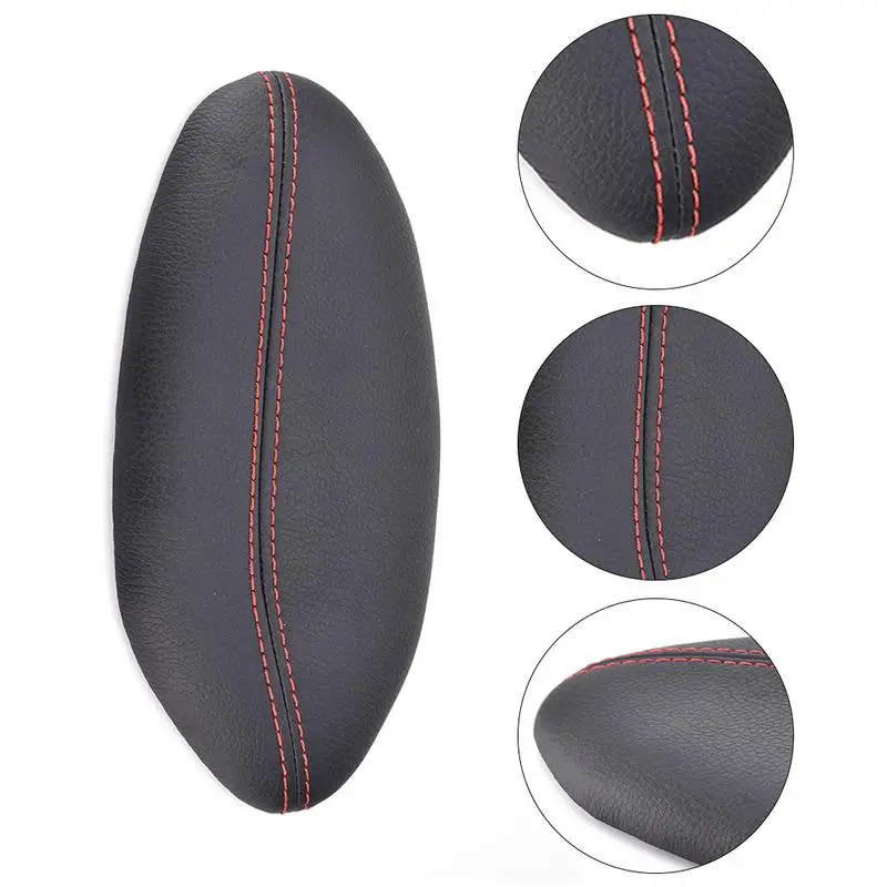Car Seat Universal Cushion Foot Support Pillow Leather Leg Cushion Knee