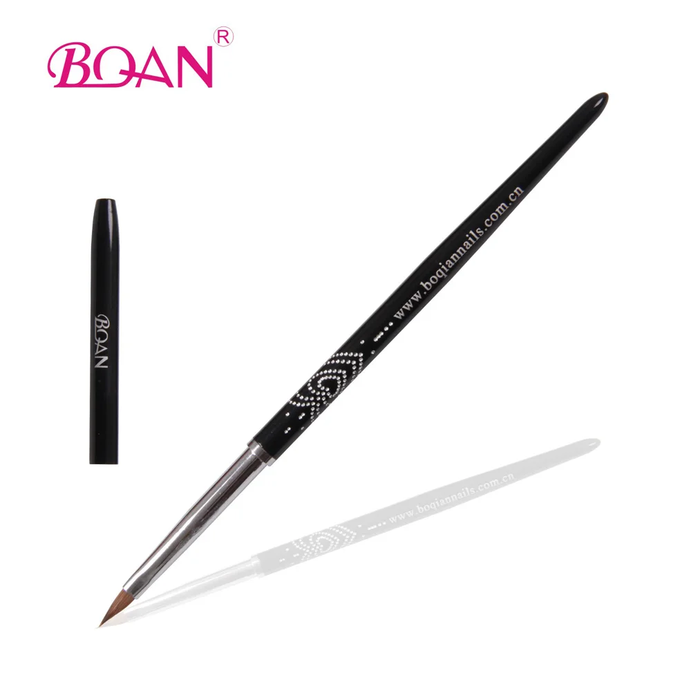 BQAN новый дизайн 2 # в форме сердца блестящая черная металлическая ручка чистый