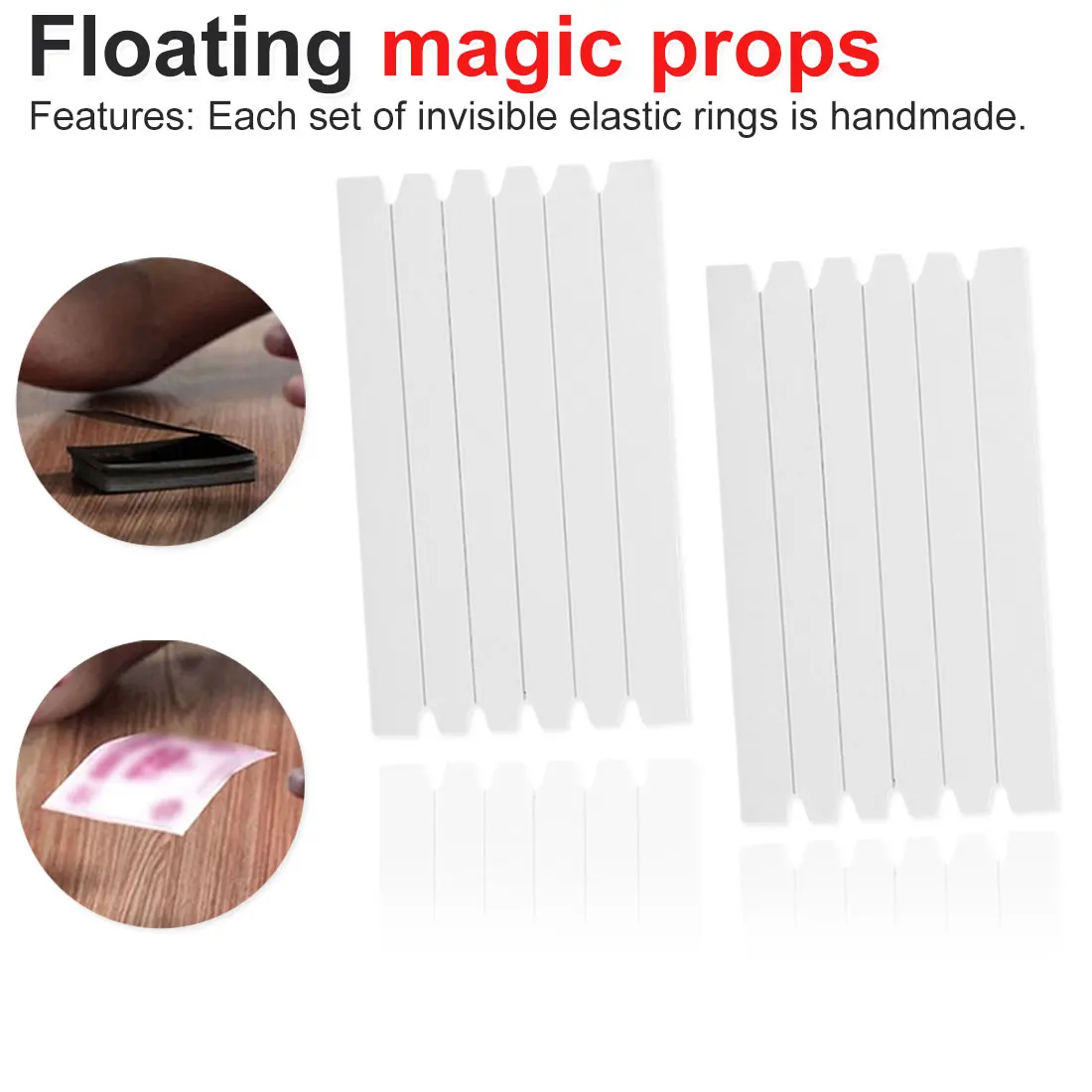 

Invisible line Hidden Coil Thread Loops Haunted Magic Trick Float magic secret Magic Performing Props Funny Stretch