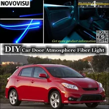 Novovisu для TOYOTA матрица подкладке окружающий свет атмосферу волоконные оптические фары внутри дверь Панель освещение не EL свет