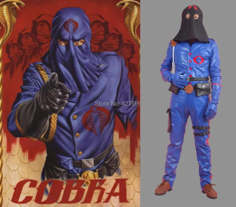 

G.I. Joe: The Rise of Cobra Special Forces Cobra Commander Cosplay Costume