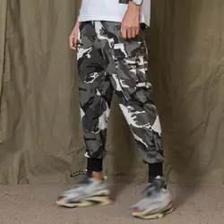 Для мужчин Штаны 2018 новые моды джоггеры Штаны мужской Повседневное тренировочные брюки бодибилдера уличная Штаны Для мужчин армии Брюки