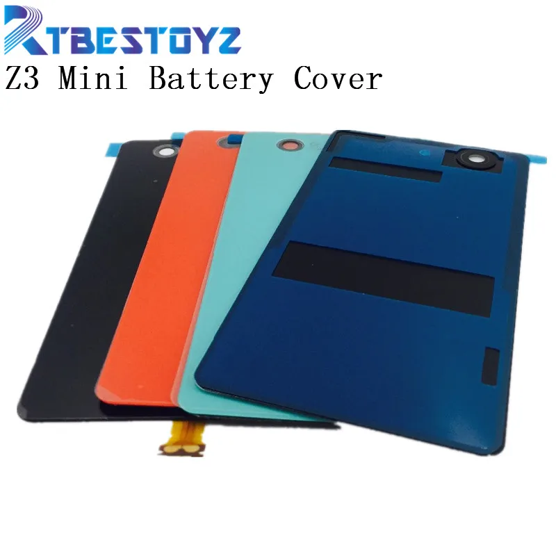 RTBESTOYZ стеклянная крышка корпуса аккумулятора для Z3Mini сменная задняя Sony Xperia Z3 Compact
