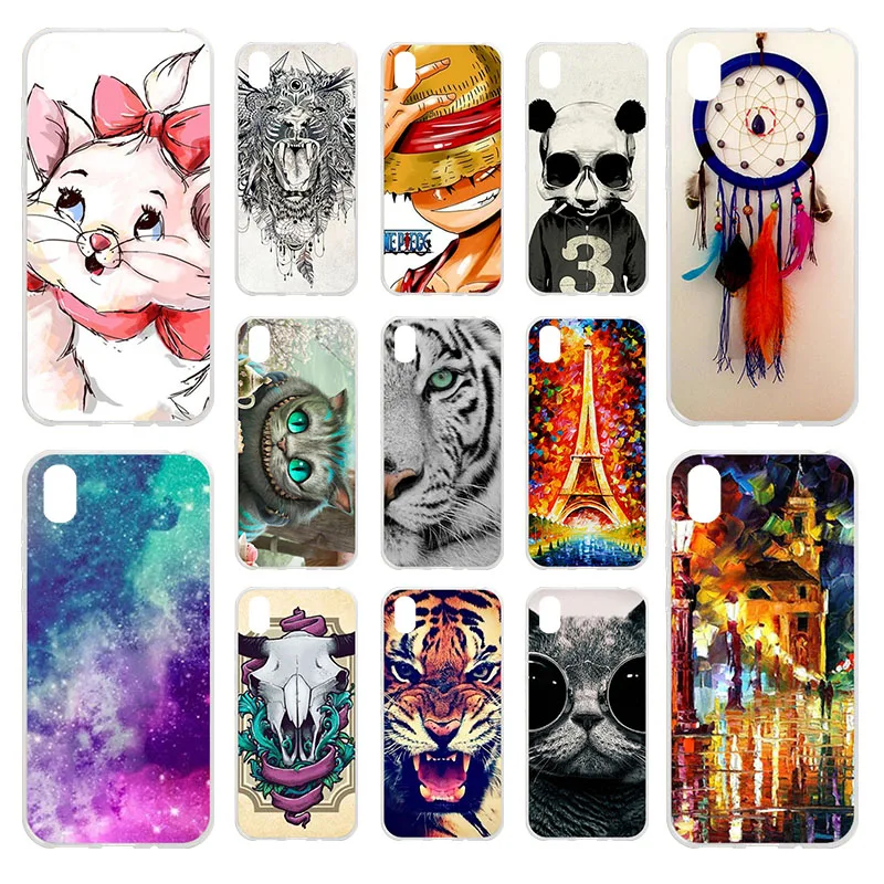

Anunob Soft Case Huawei Honor 8S Case Silicone Back Cover Phone Case For Huawei Honor 8S 8 S Honor8S KSE-LX9 Bumper Shell Bags