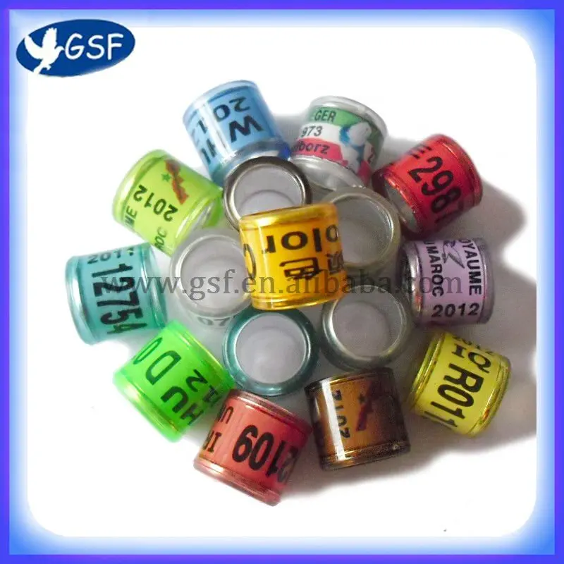 

Aluminium with Plastic Pigeon Ring
