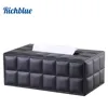 Ever Perfect Modern Marble Tissue Box Cover Faux Leather Napkin Dispenser Toilet Paper Holder Home Decoration Towel Tissue Case 1
