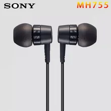 Оригинальные наушники-вкладыши sony MH755 для наушников sony гарнитура наушники для SBH20 SBH50 SBH52 Bluetooth устройства
