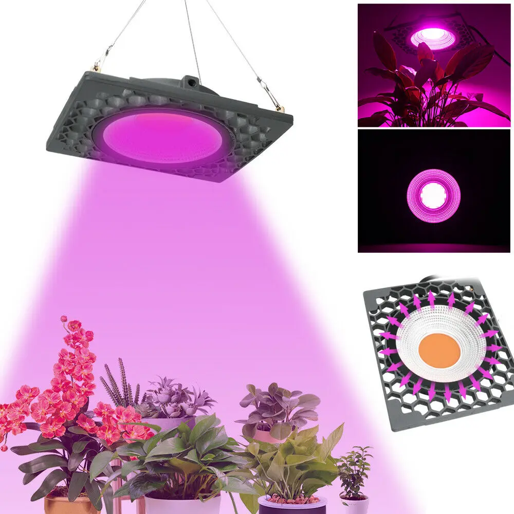 

1000W COB LED Grow Lamp Full Spectrum Led Grow Light Waterproof For Vegetable Flower Indoor Hydroponic Greenhouse Plant Light