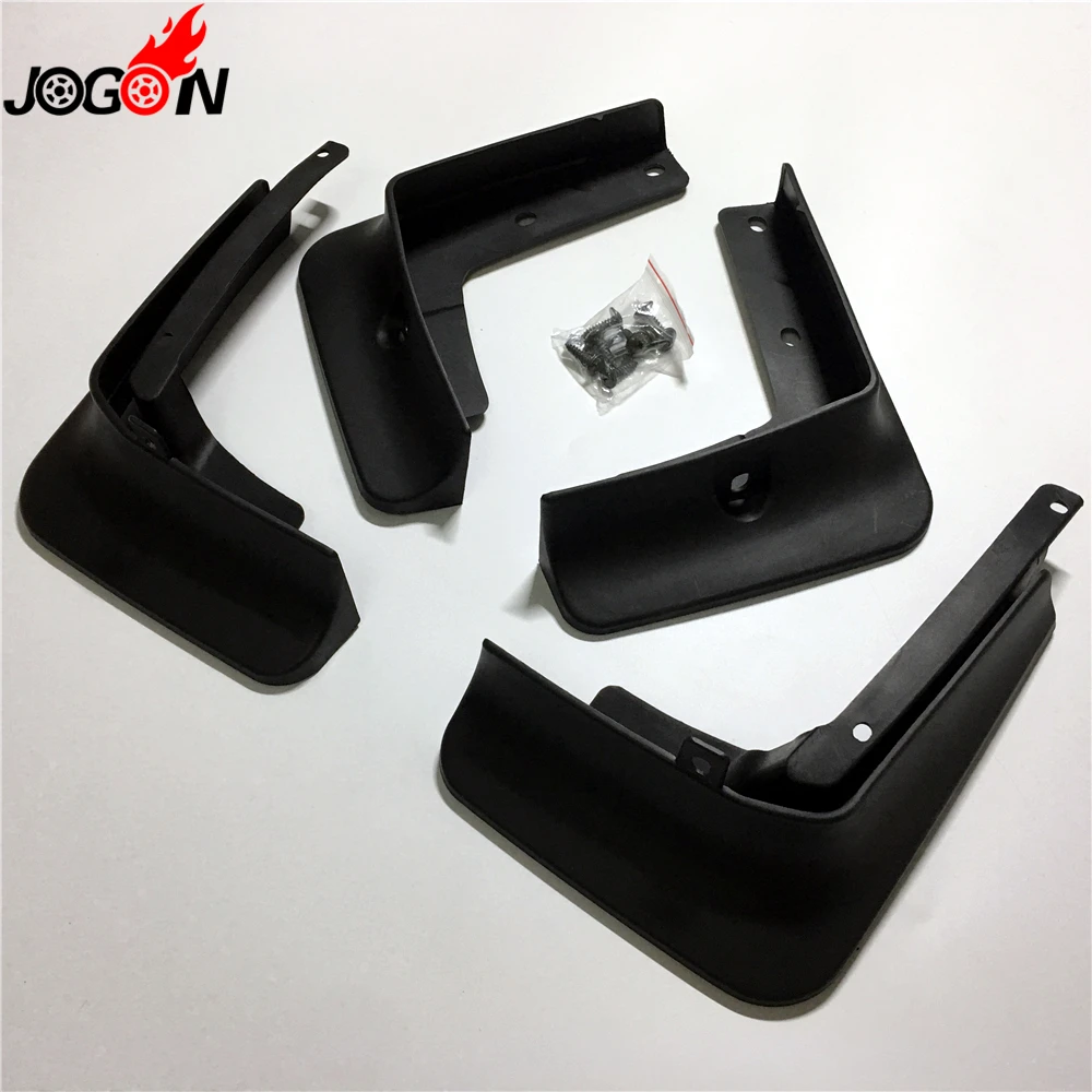

Black Car Front & Rear Mud Guard Fender Flaps Splash Mudflaps Mudguard For Lincoln MKZ 2013 - 2018