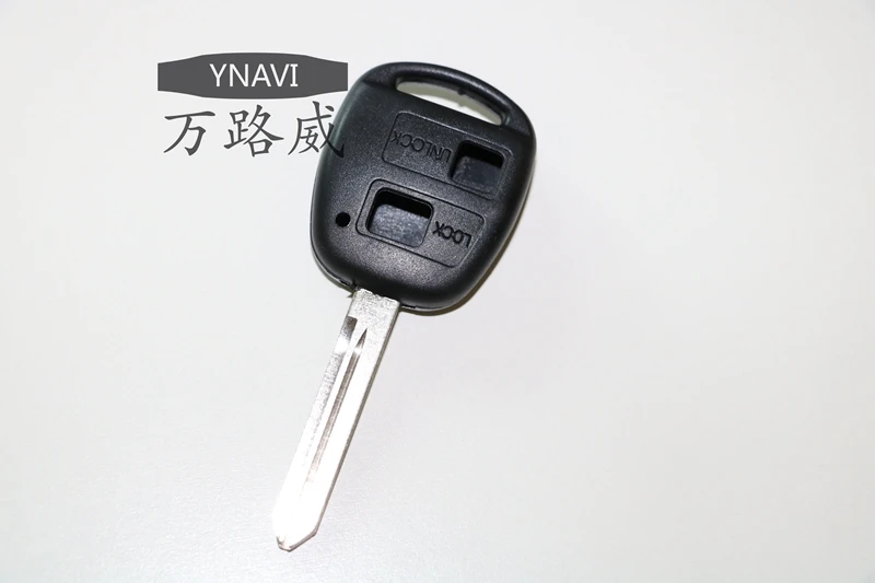 Ynavi 2 шт. TOY47 лезвие кнопки дистанционного ключа оболочки keykess случае FOB ЗАМЕНА