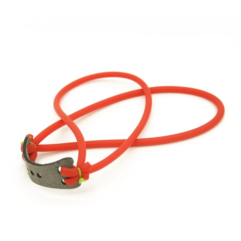 2 قطعة التكتيكية الصيد اطلاق النار مقلاع المطاط الطبيعي أنبوب الفرقة في الهواء الطلق المقلاع المنجنيق مطاطا جزء بنجي معدات