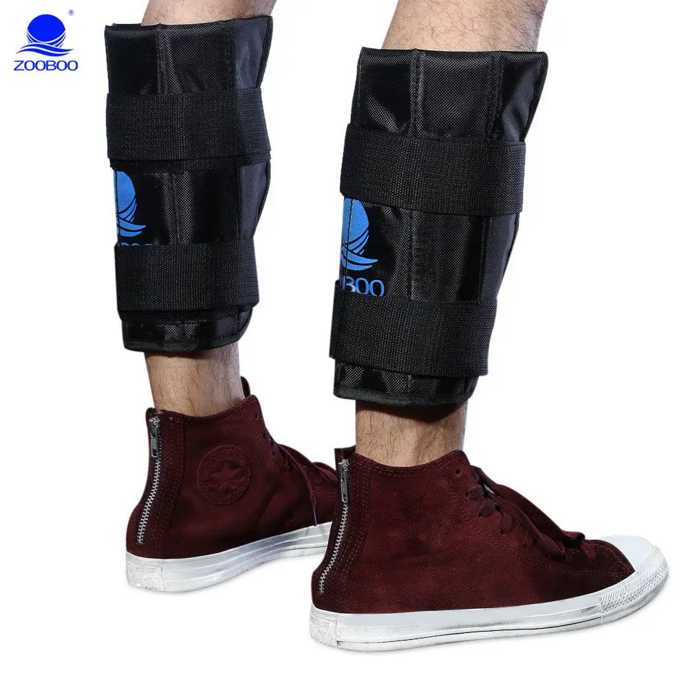 Zooboo 2pcs/1pair 8kg Adjustable Leg Ankle Weights sport Straps