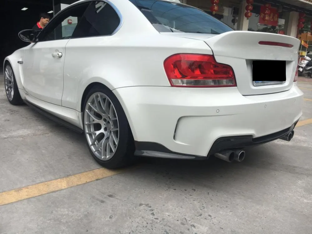 BMW e82 спойлер
