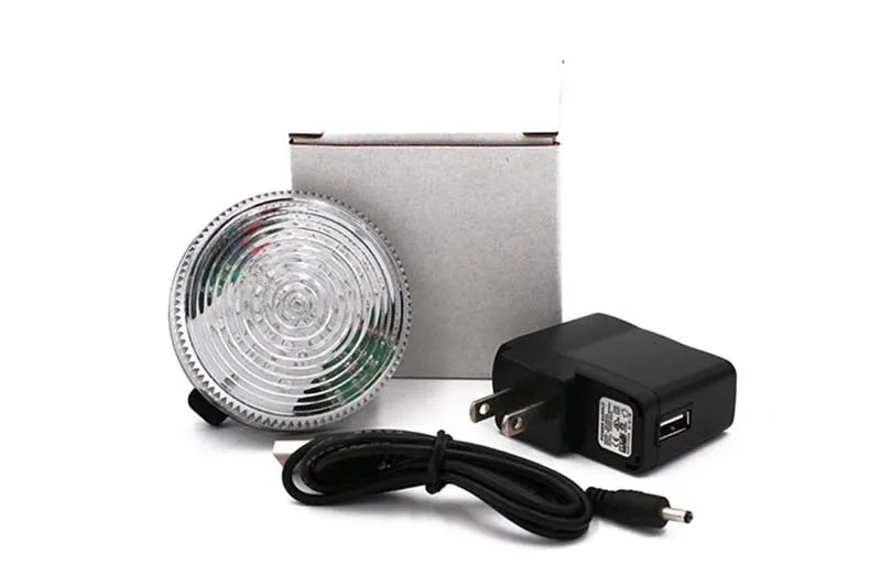 

LED Shoulder Flash Light Strobe Warning Lamp Red Blue Safety Caution Light for Traffic Police Sanitation Night Use