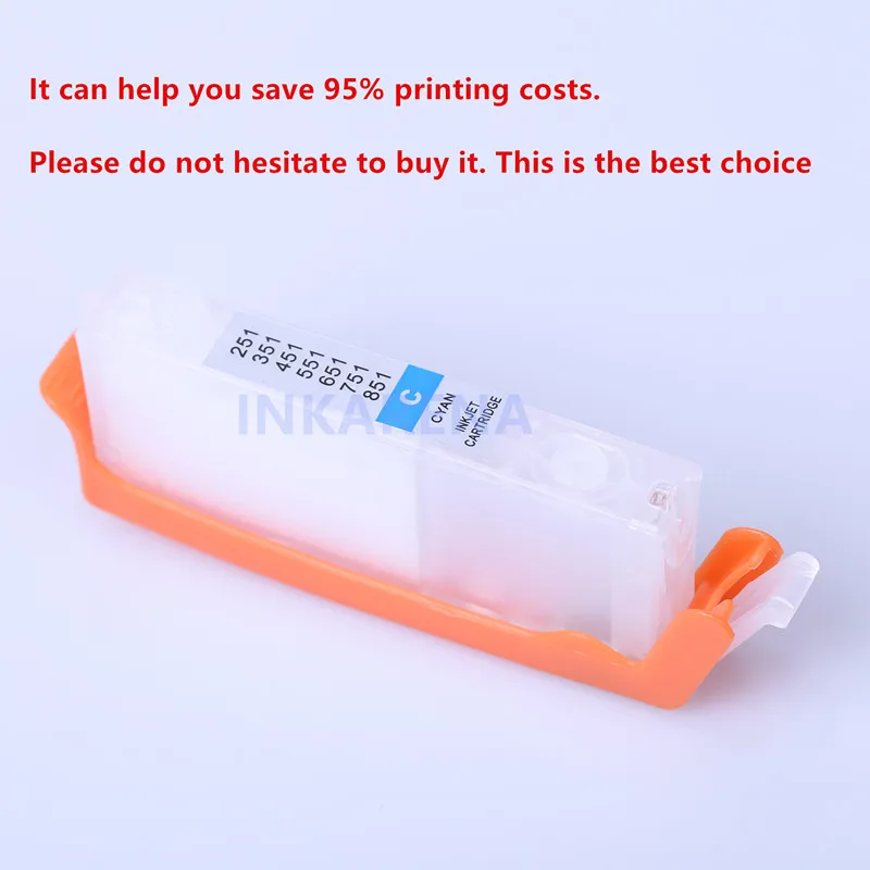 Tinta para Canon Tinta de Impressora + 500ml Inkarena Garrafa Pixma Mg5740 Mg6840 Mg7740 Ts5040 Ts6040 Ts8040 Ts9040 Pgi-470 Cli-471 14 Inkarena PGI-470 CLI-471 tinta de impressora +