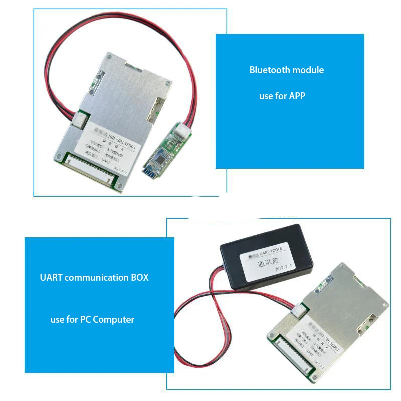 10S 36 В литиевая батарея умная Защита доска баланс Lipo Li-Ion BMS 20A 30A 40A 50A индикатор емкости связь приложение ПК