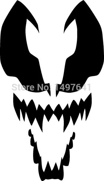 

Venom Sticker Crazy Car Window Truck Bumper Laptop Art Wall Etc Spider Man Funny JDM Vinyl Decal 8 Colors