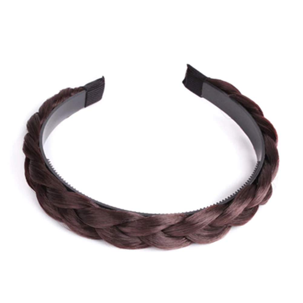 New Women Fashion Wig Twisted Braid Hair Band Vintage Style Girls