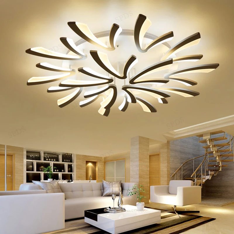 

Modern dandelion wrought iron acrylic interior lighting ceiling lamp home improvement ceiling lamp LED lamp with Surface mounted
