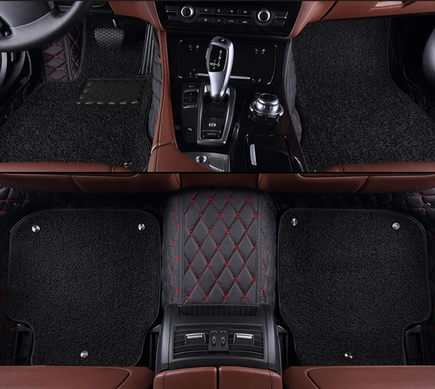 kalaisike Custom car floor mats for Lincoln all models Navigator MKC