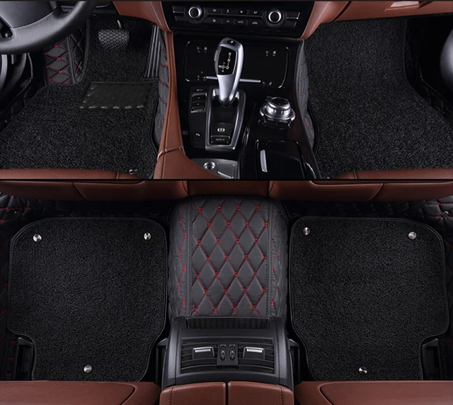 kalaisike Custom car floor mats for Lincoln all models Navigator MKC