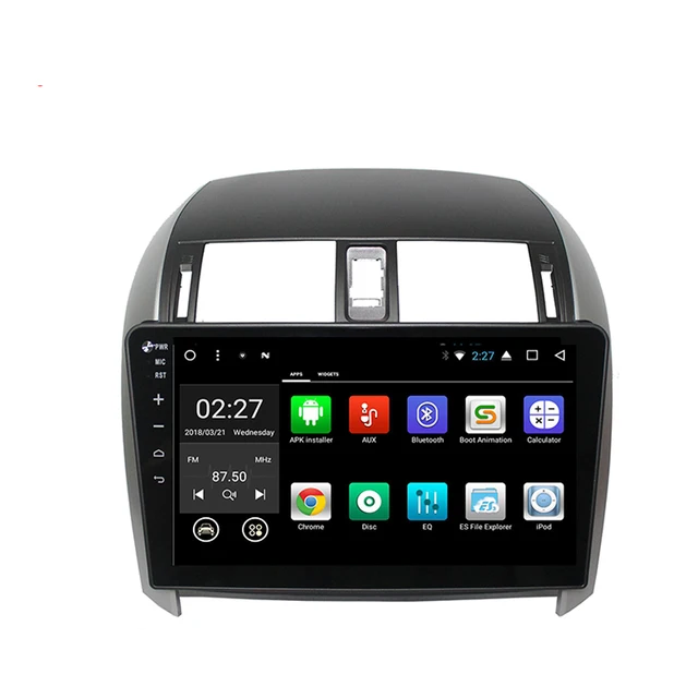Купить asvegen 102 дюйма для toyota corolla 2007 2din android 71 hd фото mфото