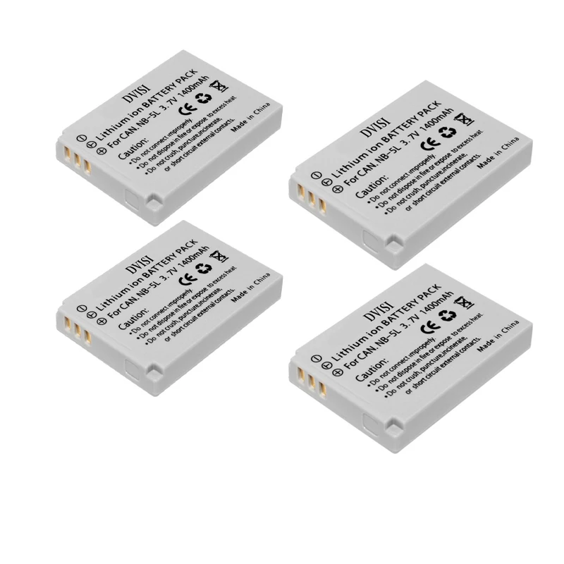 Аккумуляторная литий ионная батарея для камеры Canon 1400 Ti SD790 IS SD950 SD900 SD990 z1 4 шт./лот 3