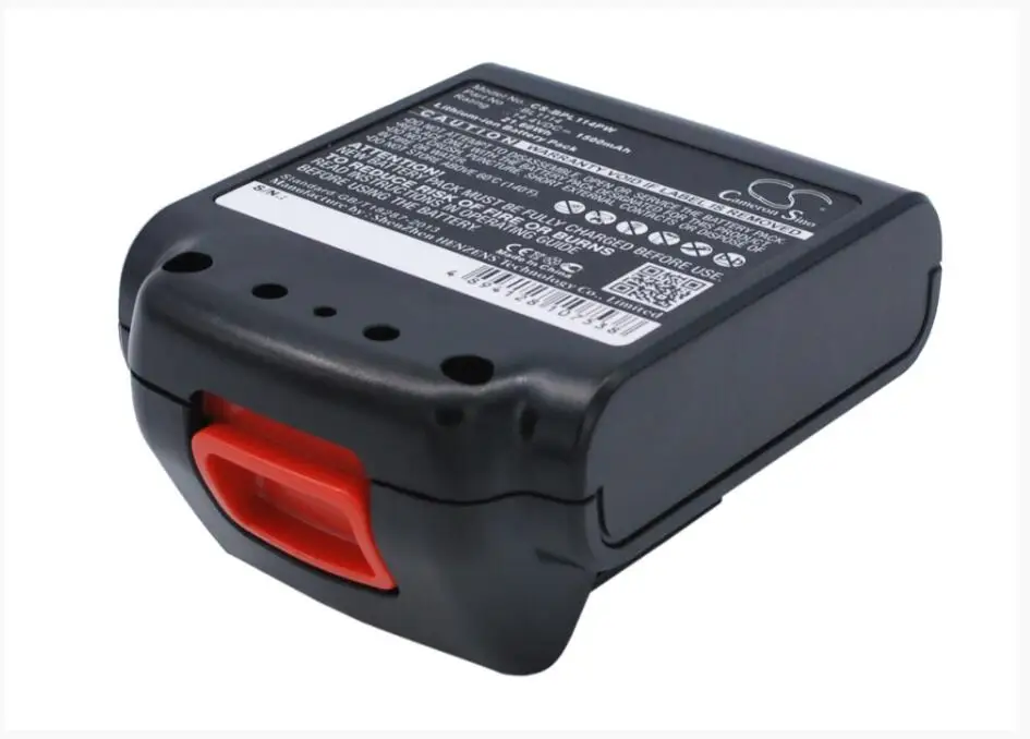 Cameron sino 1500 мА/ч, батарея для BLACK&DECKER ASL146BT12A 146 K 146KB 148 K 148KB LBXR16 LDX120C 120SB LGC120 LST220