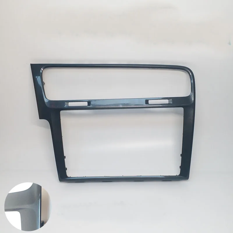 

For golf 7 7.5 CD MIB 3 8 inch radio Plates Decorative frame Dark grey