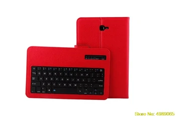 

For Samsung Galaxy Tab A A6 10.1 2016 T580 T585 tablet Wireless Bluetooth Keyboard cover Keyboard PU Leather Flip case