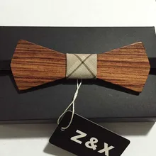 Моды ручной работы, деревянные галстук-бабочка мужчин и женщин элегантные деревянные Галстуки fashionaly