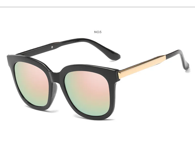 Солнцезащитные очки высокого качества Для женщин Брендовая Дизайнерская обувь розовое зеркало Винтажные Солнцезащитные очки женские солнцезащитные очки для женщин оттенков UV400 очки
