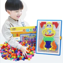 Новинка около 300 шт./компл. фото детские игрушки-головоломки композитная интеллектуальная развивающая набор для ногтей игрушки подарок