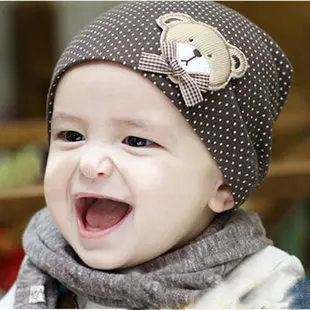 

Baby Hat Caps Cotton Bear Baby Caps For Boys Girls Blue Pink Black Yellow Newborn Cap Infan Baby Hat Korean Newborn Hats Beanies