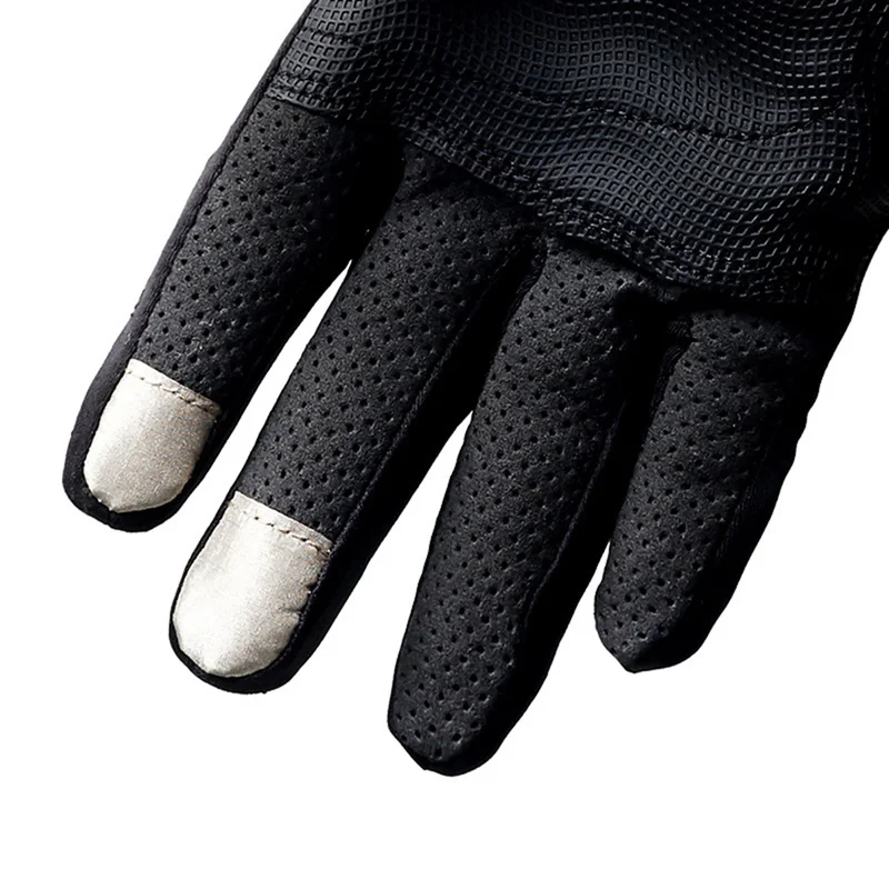 Перчатки для велоспорта Miscrofiber с сенсорным экраном, ветрозащитные регулируемые перчатки для езды на мотоцикле