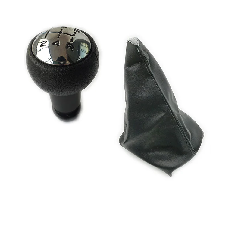 

5 Speed Gear Stick Shift Knob handle And Fabric Gear Shift Knob For Citroen C2 C4 Picasso For Peugeot 206 306 307 308 3008