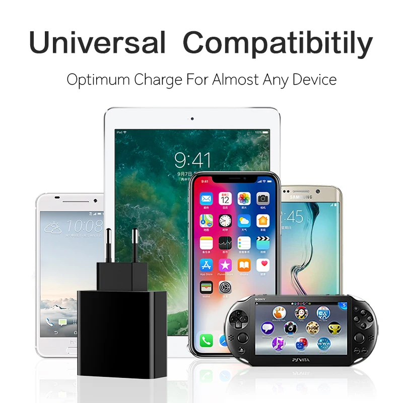 Mobile Phone Charger YKZ LED Display 3 USB Charger for iPhone Samsung Xiaomi Travel Wall Charger for Phone Charging Usb Adapter Mobile Phone Charger YKZ LED Display 3 USB Charger for iPhone Samsung Xiaomi Travel Wall Charger for Phone Charging Usb Adapter