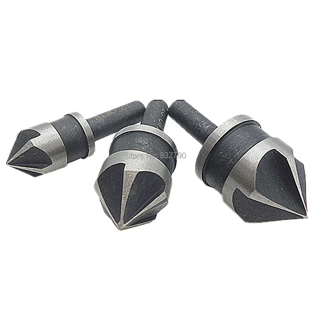 Countersink Drill Bit Set Reamer Woodworking Chamfer