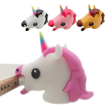 

Cartoon Cable Protector for iphone Cable Winder Cover Data Line Protection Organizer For Phone USB Charging Accessory