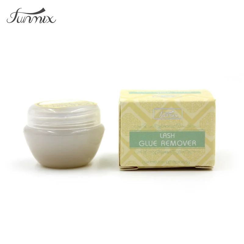 10pcs  Fase Eyelash Glue Remover Eyelash Extensions Tool Cream 5g Fragrancy Smell Glue Remover 3