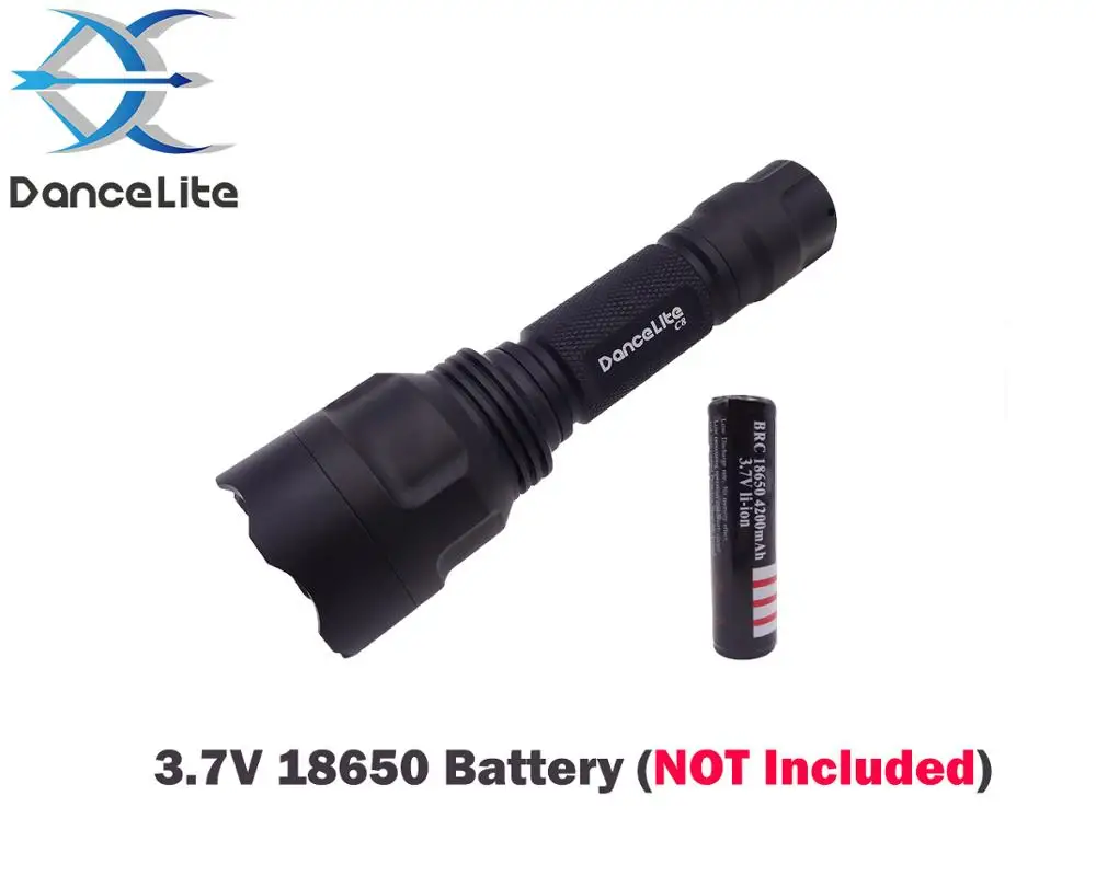 DanceLite C8 CREE XP-L Hi V3 AMC7135x10 3500mA 1MODE LED Flashlight Lantern