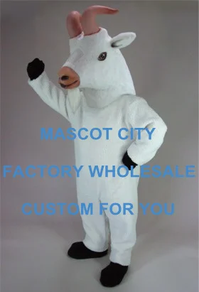 Hewan Ternak Kambing Maskot Kostum Dewasa Ukuran Kartun Maskot